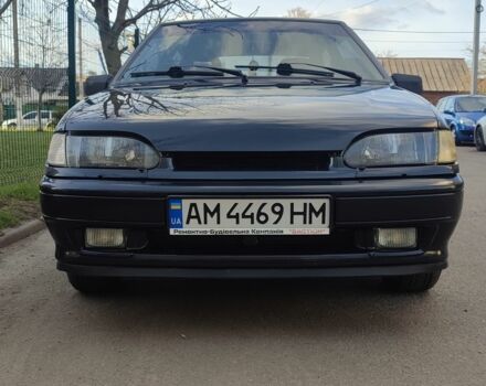 Черный ВАЗ 2113 Самара, объемом двигателя 1.6 л и пробегом 220 тыс. км за 1900 $, фото 2 на Automoto.ua