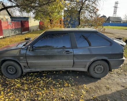 Черный ВАЗ 2113 Самара, объемом двигателя 1.6 л и пробегом 350 тыс. км за 1429 $, фото 2 на Automoto.ua