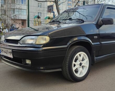 Черный ВАЗ 2113 Самара, объемом двигателя 1.6 л и пробегом 220 тыс. км за 1900 $, фото 1 на Automoto.ua