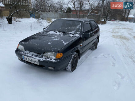 Черный ВАЗ 2113 Самара, объемом двигателя 1.5 л и пробегом 300 тыс. км за 1000 $, фото 1 на Automoto.ua