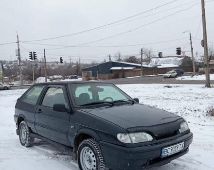 Черный ВАЗ 2113 Самара, объемом двигателя 1.6 л и пробегом 248 тыс. км за 1400 $, фото 1 на Automoto.ua