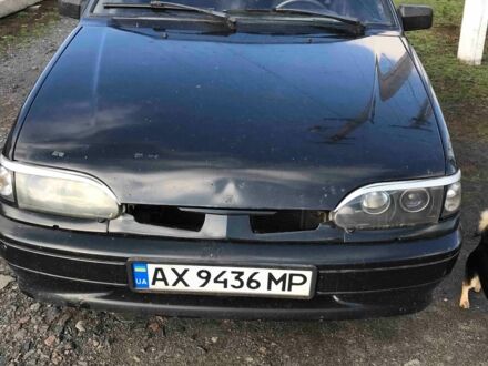 Черный ВАЗ 2113 Самара, объемом двигателя 1.5 л и пробегом 215 тыс. км за 1350 $, фото 1 на Automoto.ua