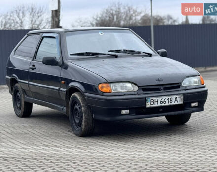 Черный ВАЗ 2113 Самара, объемом двигателя 1.5 л и пробегом 250 тыс. км за 1550 $, фото 1 на Automoto.ua