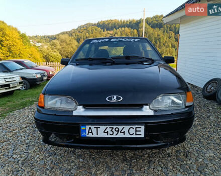 Черный ВАЗ 2113 Самара, объемом двигателя 1.5 л и пробегом 150 тыс. км за 950 $, фото 1 на Automoto.ua