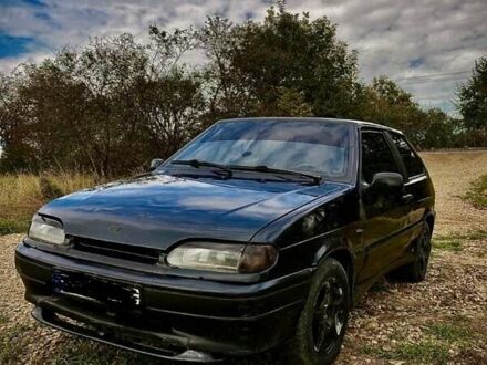 Черный ВАЗ 2113 Самара, объемом двигателя 1.57 л и пробегом 100 тыс. км за 1350 $, фото 1 на Automoto.ua