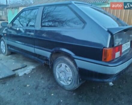 Черный ВАЗ 2113 Самара, объемом двигателя 1.6 л и пробегом 300 тыс. км за 1050 $, фото 1 на Automoto.ua