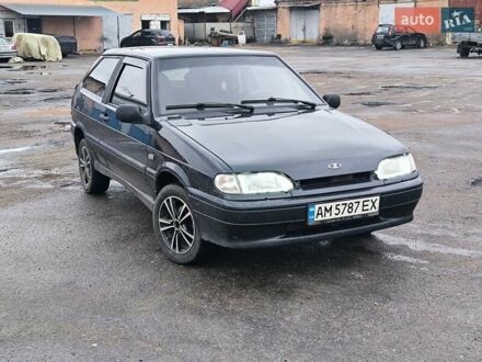 Черный ВАЗ 2113 Самара, объемом двигателя 1.6 л и пробегом 250 тыс. км за 1699 $, фото 1 на Automoto.ua