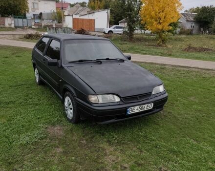 Черный ВАЗ 2113 Самара, объемом двигателя 1.6 л и пробегом 250 тыс. км за 800 $, фото 1 на Automoto.ua