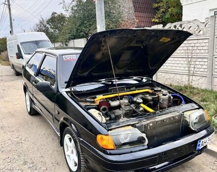 Черный ВАЗ 2113 Самара, объемом двигателя 1.6 л и пробегом 192 тыс. км за 4500 $, фото 1 на Automoto.ua