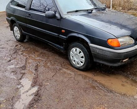 Черный ВАЗ 2113 Самара, объемом двигателя 1.6 л и пробегом 1200 тыс. км за 1400 $, фото 1 на Automoto.ua