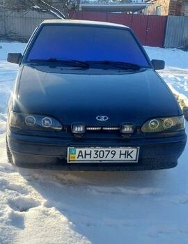 Черный ВАЗ 2113 Самара, объемом двигателя 1.6 л и пробегом 122 тыс. км за 2950 $, фото 1 на Automoto.ua