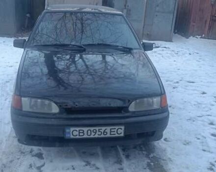 Черный ВАЗ 2113 Самара, объемом двигателя 1.6 л и пробегом 180 тыс. км за 1500 $, фото 1 на Automoto.ua