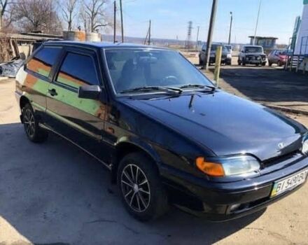 Черный ВАЗ 2113 Самара, объемом двигателя 1.6 л и пробегом 230 тыс. км за 500 $, фото 1 на Automoto.ua