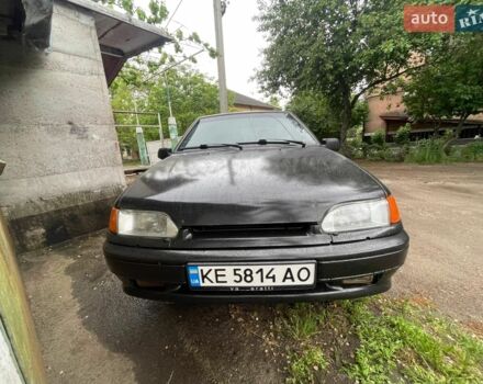 Черный ВАЗ 2113 Самара, объемом двигателя 1.6 л и пробегом 170 тыс. км за 1600 $, фото 1 на Automoto.ua