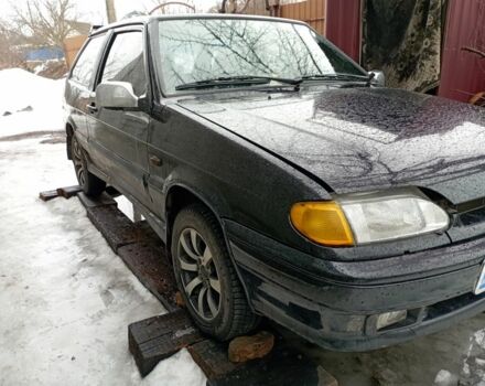 Черный ВАЗ 2113 Самара, объемом двигателя 1.6 л и пробегом 140 тыс. км за 1160 $, фото 1 на Automoto.ua