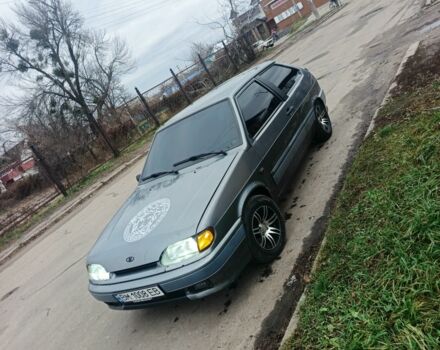 Серый ВАЗ 2113 Самара, объемом двигателя 1.5 л и пробегом 200 тыс. км за 1350 $, фото 11 на Automoto.ua