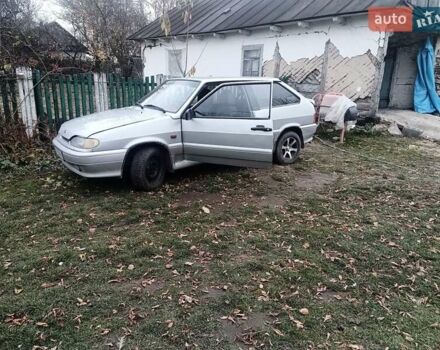 Серый ВАЗ 2113 Самара, объемом двигателя 1.5 л и пробегом 275 тыс. км за 1300 $, фото 4 на Automoto.ua