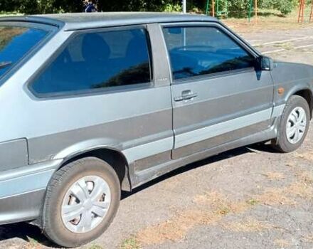 Серый ВАЗ 2113 Самара, объемом двигателя 1.5 л и пробегом 95 тыс. км за 2400 $, фото 2 на Automoto.ua