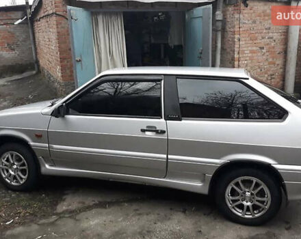 Серый ВАЗ 2113 Самара, объемом двигателя 1.6 л и пробегом 220 тыс. км за 1650 $, фото 3 на Automoto.ua