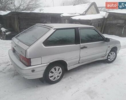 Серый ВАЗ 2113 Самара, объемом двигателя 1.5 л и пробегом 222 тыс. км за 1100 $, фото 1 на Automoto.ua