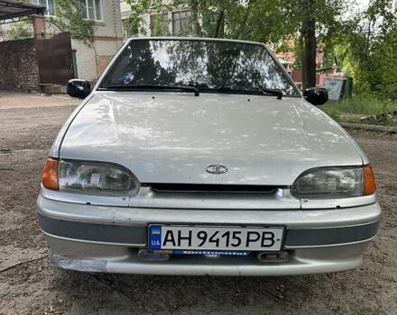 Серый ВАЗ 2113 Самара, объемом двигателя 1.5 л и пробегом 170 тыс. км за 1600 $, фото 1 на Automoto.ua