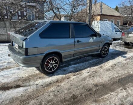 Серый ВАЗ 2113 Самара, объемом двигателя 1.6 л и пробегом 130 тыс. км за 1400 $, фото 1 на Automoto.ua