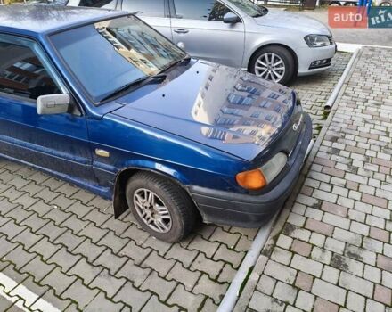 Синій ВАЗ 2113 Самара, об'ємом двигуна 1.6 л та пробігом 189 тис. км за 2100 $, фото 1 на Automoto.ua