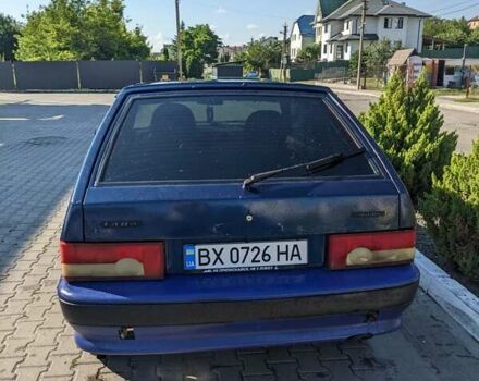 Синий ВАЗ 2113 Самара, объемом двигателя 1.5 л и пробегом 243 тыс. км за 1200 $, фото 4 на Automoto.ua
