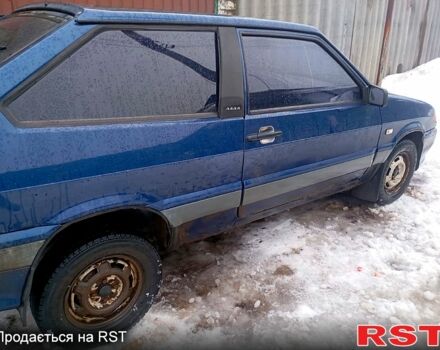 Синий ВАЗ 2113 Самара, объемом двигателя 1.5 л и пробегом 20800 тыс. км за 840 $, фото 3 на Automoto.ua
