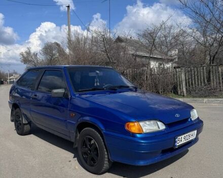 Синий ВАЗ 2113 Самара, объемом двигателя 1.6 л и пробегом 200 тыс. км за 1450 $, фото 1 на Automoto.ua
