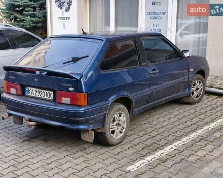 Синий ВАЗ 2113 Самара, объемом двигателя 1.6 л и пробегом 189 тыс. км за 2100 $, фото 1 на Automoto.ua