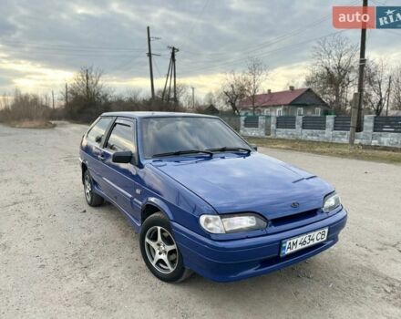 Синий ВАЗ 2113 Самара, объемом двигателя 1.5 л и пробегом 258 тыс. км за 1450 $, фото 1 на Automoto.ua