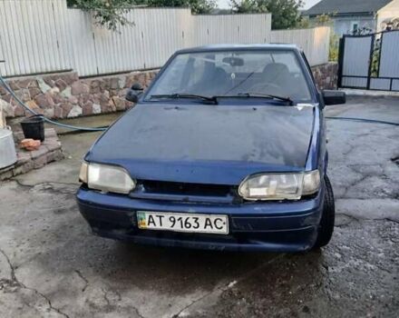 Синий ВАЗ 2113 Самара, объемом двигателя 1.6 л и пробегом 195 тыс. км за 600 $, фото 1 на Automoto.ua