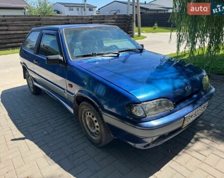 Синий ВАЗ 2113 Самара, объемом двигателя 1.6 л и пробегом 277 тыс. км за 750 $, фото 1 на Automoto.ua