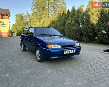 Синий ВАЗ 2113 Самара, объемом двигателя 1.6 л и пробегом 190 тыс. км за 1300 $, фото 1 на Automoto.ua