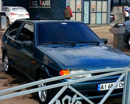 Зеленый ВАЗ 2113 Самара, объемом двигателя 1.6 л и пробегом 350 тыс. км за 1800 $, фото 2 на Automoto.ua