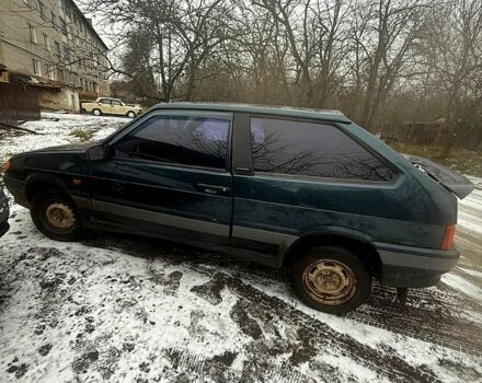 Зеленый ВАЗ 2113 Самара, объемом двигателя 1.6 л и пробегом 117 тыс. км за 2300 $, фото 1 на Automoto.ua