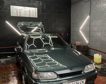 Зеленый ВАЗ 2113 Самара, объемом двигателя 1.6 л и пробегом 243 тыс. км за 2800 $, фото 5 на Automoto.ua