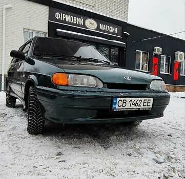 Зелений ВАЗ 2113 Самара, об'ємом двигуна 1.6 л та пробігом 220 тис. км за 2100 $, фото 2 на Automoto.ua