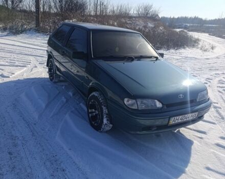 Зеленый ВАЗ 2113 Самара, объемом двигателя 1.6 л и пробегом 2 тыс. км за 2500 $, фото 2 на Automoto.ua