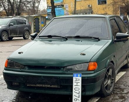 Зеленый ВАЗ 2113 Самара, объемом двигателя 1.5 л и пробегом 250 тыс. км за 3500 $, фото 1 на Automoto.ua
