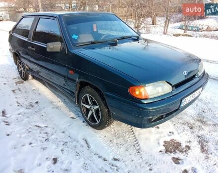 Зелений ВАЗ 2113 Самара, об'ємом двигуна 1.6 л та пробігом 197 тис. км за 1760 $, фото 1 на Automoto.ua