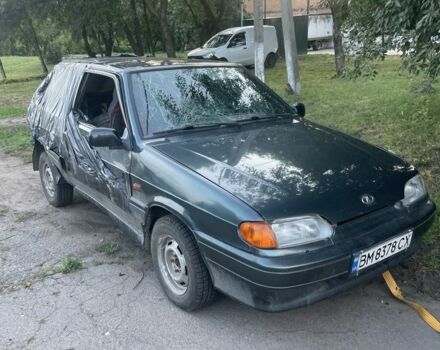 Зеленый ВАЗ 2113 Самара, объемом двигателя 1.6 л и пробегом 120 тыс. км за 600 $, фото 1 на Automoto.ua