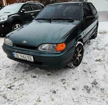 Зеленый ВАЗ 2113 Самара, объемом двигателя 1.6 л и пробегом 220 тыс. км за 2100 $, фото 1 на Automoto.ua