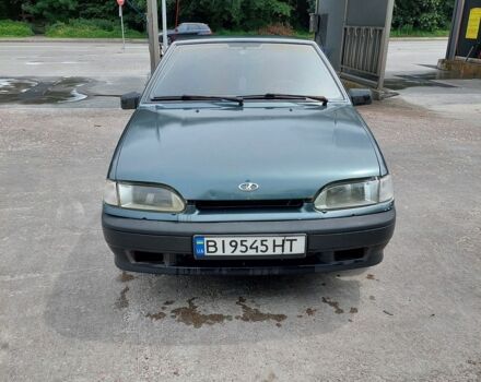 Зеленый ВАЗ 2113 Самара, объемом двигателя 1.6 л и пробегом 200 тыс. км за 1300 $, фото 1 на Automoto.ua