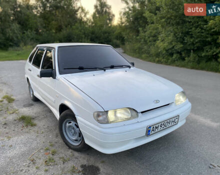 Белый ВАЗ 2114 Самара, объемом двигателя 1.6 л и пробегом 324 тыс. км за 1400 $, фото 7 на Automoto.ua