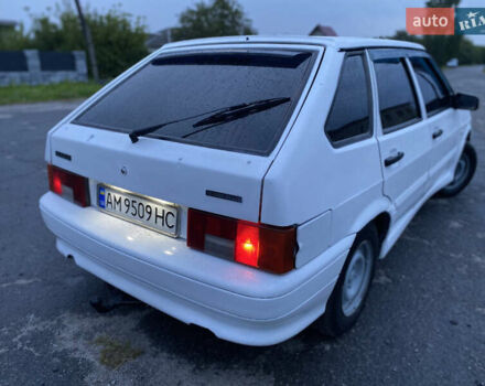 Белый ВАЗ 2114 Самара, объемом двигателя 1.6 л и пробегом 324 тыс. км за 1400 $, фото 3 на Automoto.ua