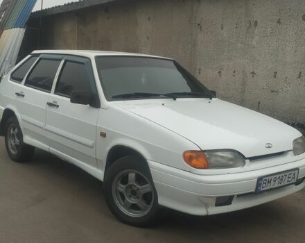 Белый ВАЗ 2114 Самара, объемом двигателя 1.6 л и пробегом 200 тыс. км за 2300 $, фото 2 на Automoto.ua