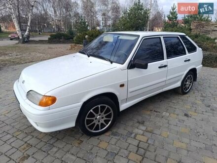 Белый ВАЗ 2114 Самара, объемом двигателя 1.6 л и пробегом 58 тыс. км за 3500 $, фото 1 на Automoto.ua