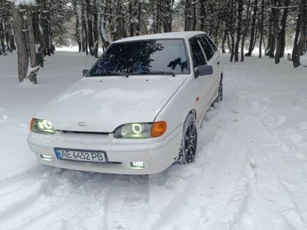 Белый ВАЗ 2114 Самара, объемом двигателя 1.6 л и пробегом 107 тыс. км за 2500 $, фото 1 на Automoto.ua